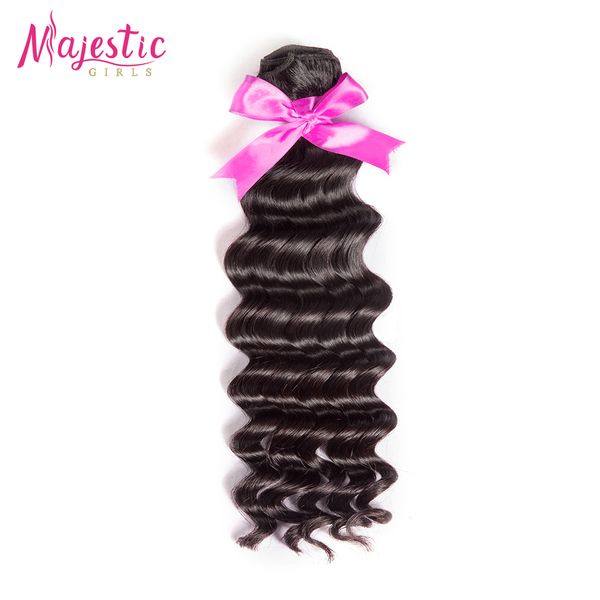 

lx brand onecut hair deep loose wave 10-32 inch p malaysian remy hair natural color 3pcs 100% human hair weave bundles extensionfactory dire, Black