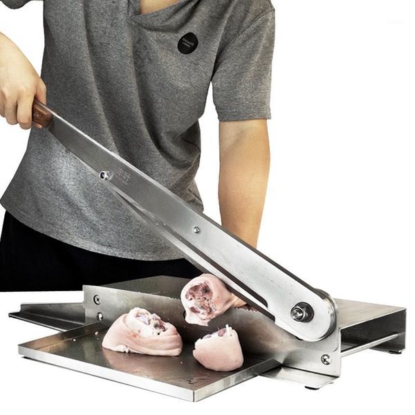 

meat grinders 15 inch bone cutting machine pig's feet lamb chops steaksheep hoof big cutter commercial 33cm blade1