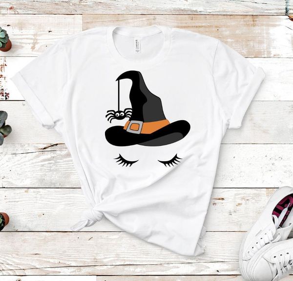 

witch print women tshirt cotton casual funny t shirt gift 90s lady yong girl drop ship s-847, White