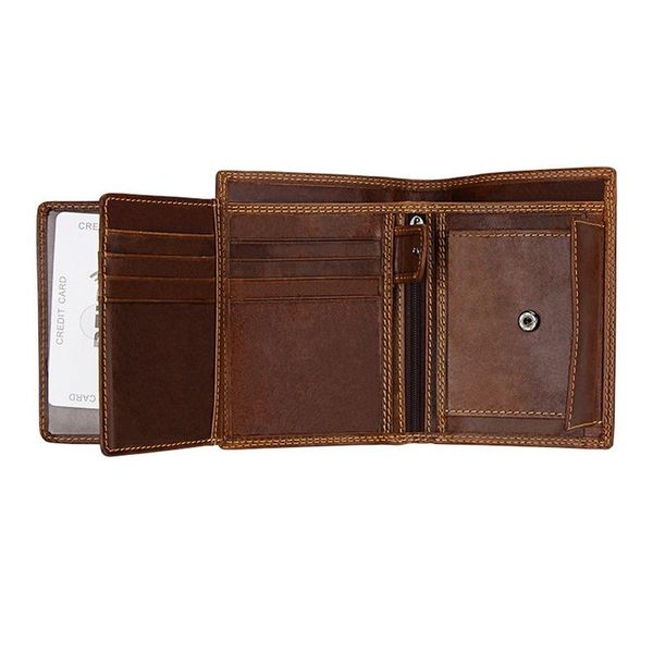 

wallets men's anti-rfid leather wallet multifunctional casual vertical card holder coin pocket, Red;black