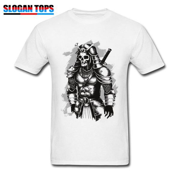 

the samurai warrior skull punk funky clothes black white printed tee japan style streetwear sport hooded sweatshirt hoodie men t shirt