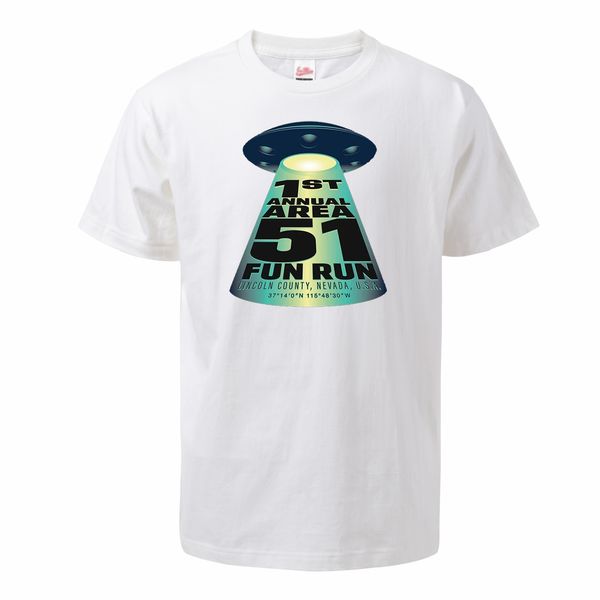 

area 51 fun run men's summer round neck short sleeved fashion alien cool tees hip hop streetwear hooded sweatshirt hoodie men t shirt