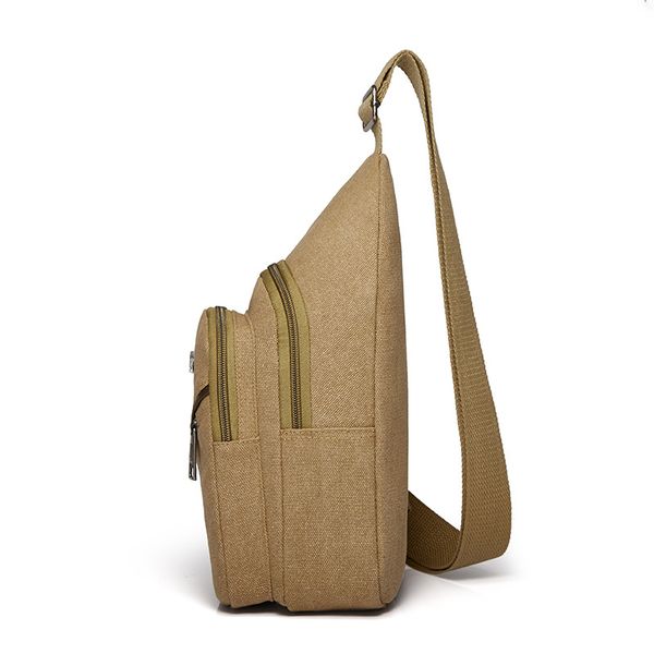 

breathable mens canvas chest bag fashion casual exercise shoulder bag crossbody mens bag small backpack m180230