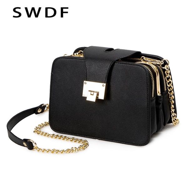 

swdf new fashion shoulder bags woman of in women's crossbody bag chain strap designer handbags clutch bag ladies messenger bags