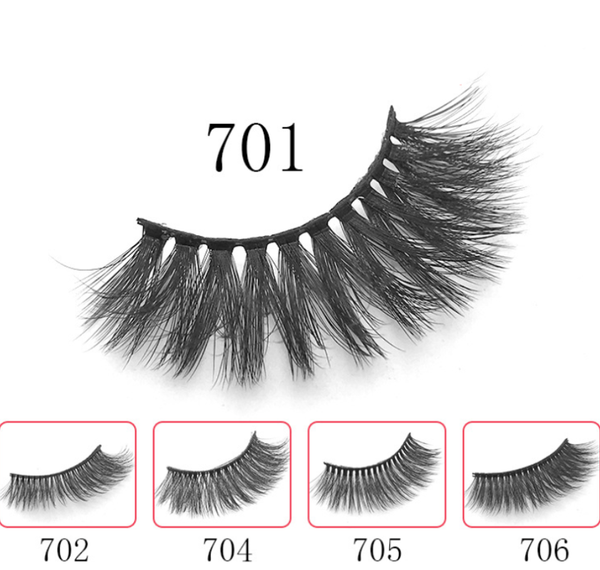 

false eyelashes wholesale 10/20/30/40/50 pairs 3d mink lashes bulk dramatic 25mm extension vendor makeup 5d lash
