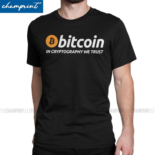 

men's bitcoin in cryptography we trust crypto btc blockchain geek funny crewneck tees gift idea hooded sweatshirt hoodie men t shirt