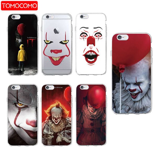 

penny wise vip cartoon transparent cover, clown dign soft cover, floating, suitable for vip 12, 11 pro, 7, 7 plus, 6 plus, 8, 8 plus