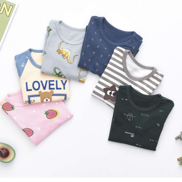 

cotton 2020 boys underwear set pure and girls autumn pants 3-13 years old children's home cloth pajamas, Blue;red