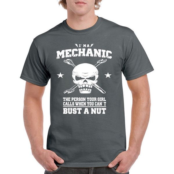 

new summer men's style hip hop t shirt i'm a mechanic bust a nut person calls summer cool tees sport hooded sweatshirt hoodie