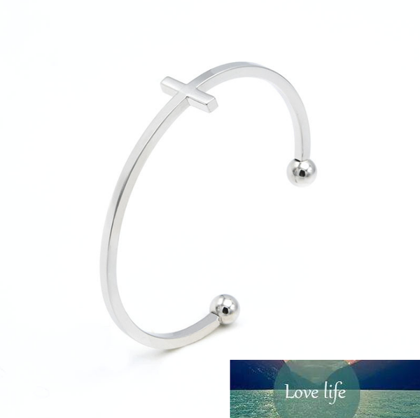 

new fashion cross bangle bracelets for women charms bracelet engagement gifts aawmxsz, Black