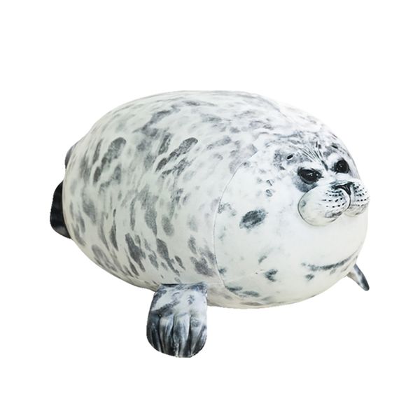 1 Stück 30-60 cm süße Seelöwe Plüschtiere weiche Meerestierrobbe Gefüllte Puppe für Kinder Geschenk Schlafkissen 3D Neuheit Wurfkissen LJ200914