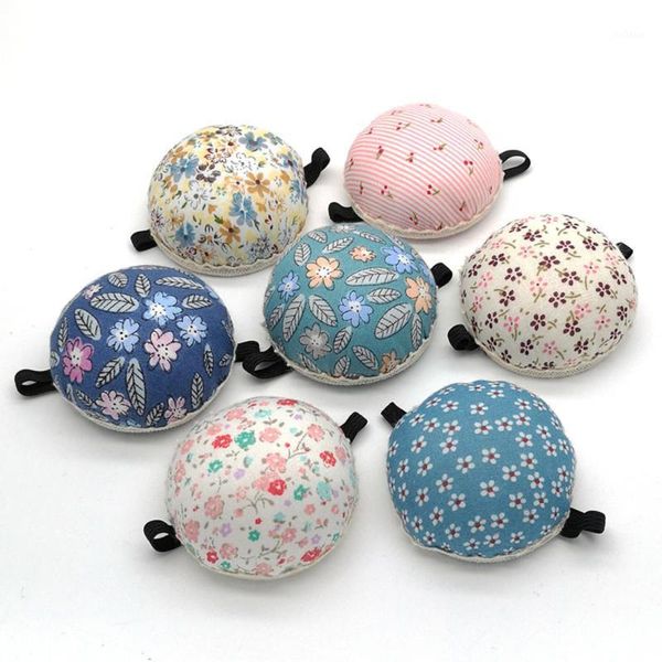 

diy sewing ball shaped needle cushion holder sewing pin cushion cross stitch tools1, Black