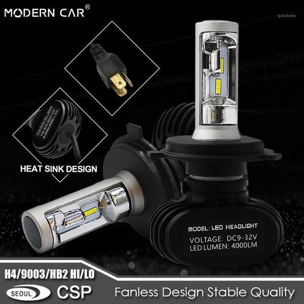 

1set*high power led headlight s1 conversion kit h4 automotive led bulb1