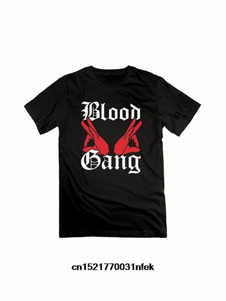 

men t shirt blood gang hand cotton short sleeve t shirts fashion t shirt clothing printed cotton man sport hooded sweatshirt hoodie