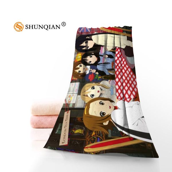 

custom light young girls animation towels microfiber fabric popular face towel/bath towel size print your picture