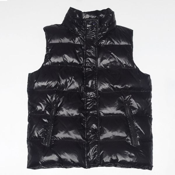 

men jacket vests down parkas coat down jacket hooded luminous waterproof for men and women windbreaker hoodie jacket thick warm clothing-yio, Black