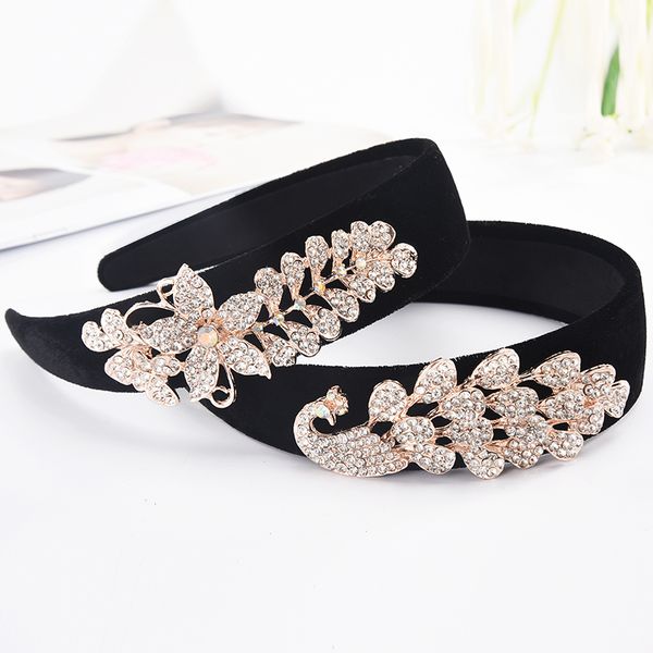 

band women's versatile and simple going out korea wide edge washing face anti slip headband binding temperament hair hole