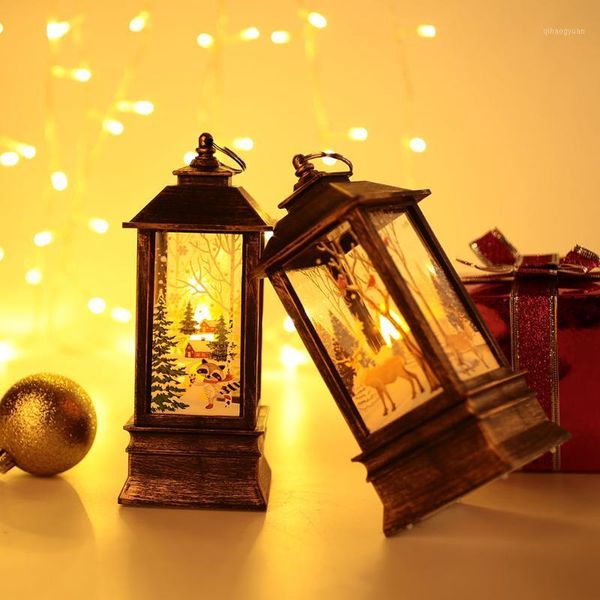 

candle light street lamp beautiful plastic christmas home decoration gift hanging1