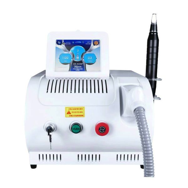 

2020 picosecond laser machine tattoo removal laser picosecond machinemulti-function portable laser 532nm 1064nm 755nm ce approved, Black