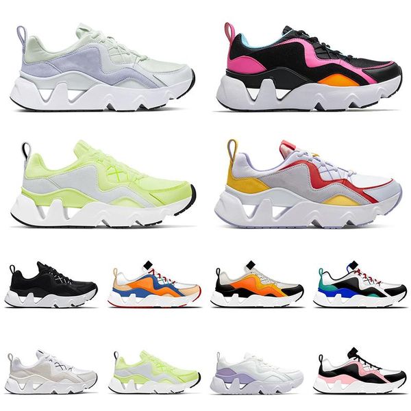 

men women outdoor runner jogger pink blue triple white ryz 365 running shoes trainers yellow volt brown orange trainers sport shoes 36-44