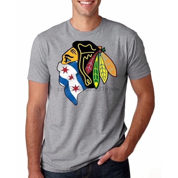 

men fashion blackhawks chicago flag print t-shirt cool summer high-quality casual t-shirt sport hooded sweatshirt hoodie