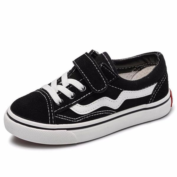 

2020 autumn new children canvas shoes girls sneakers breathable spring fashion kids shoes for boys casual shoes student bbyjmb homebag, Black