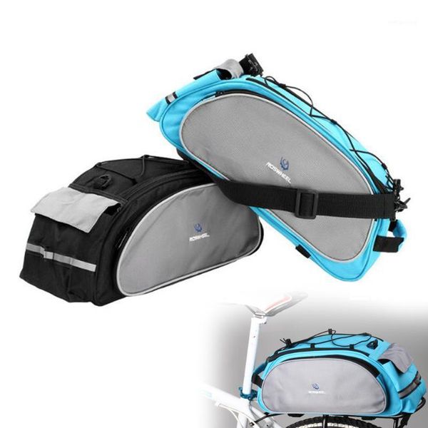 

car & truck racks mountain bike rear shelf bag tail carrying bicycle seat package riding equipment unique shoulder1