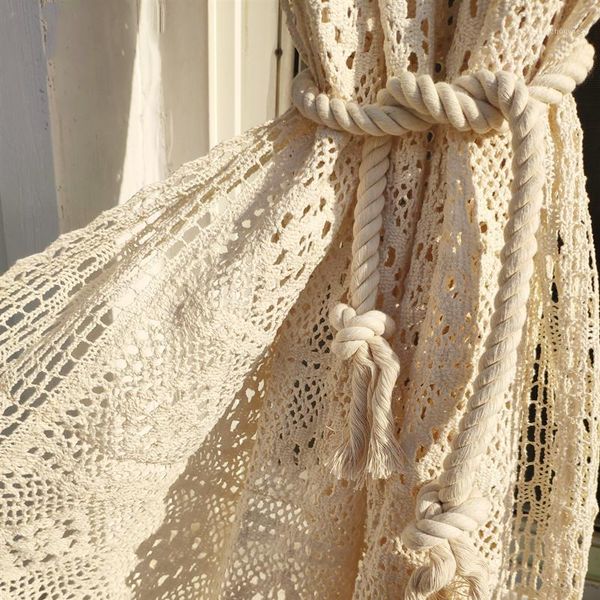 

juyang. cotton line crochet decorative curtain. crochet craft blackout curtains. lace hollow lace curtains1