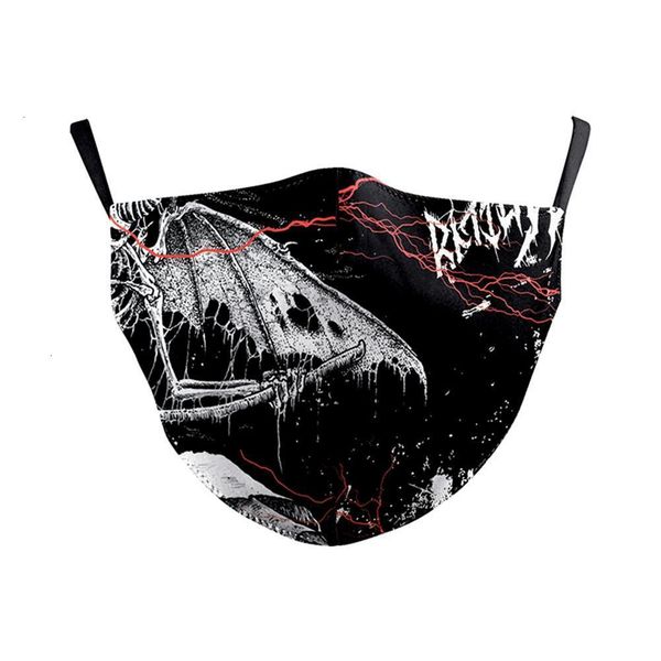 

filter reusable pm2.5 printing mouth mask dbz protective anti dust face mask windproof adjustab 72uk