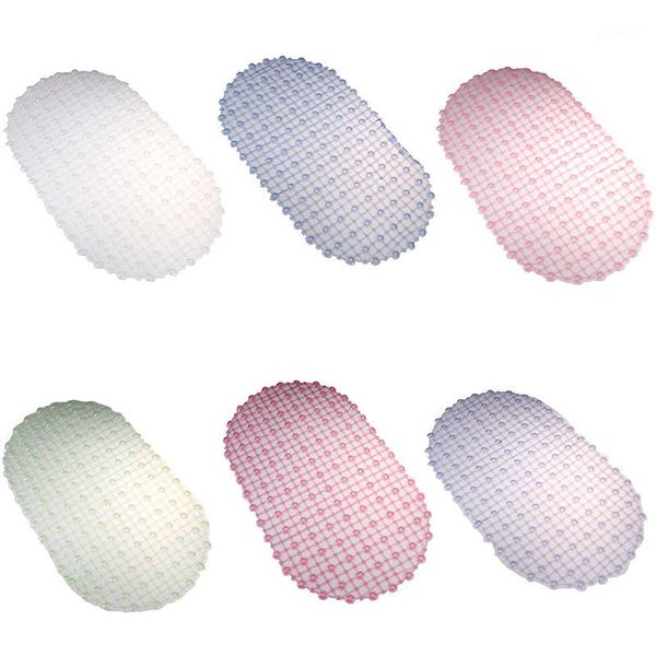 

anti-slip bathroom mat safety shower mat plastic massage pad carpet bath1