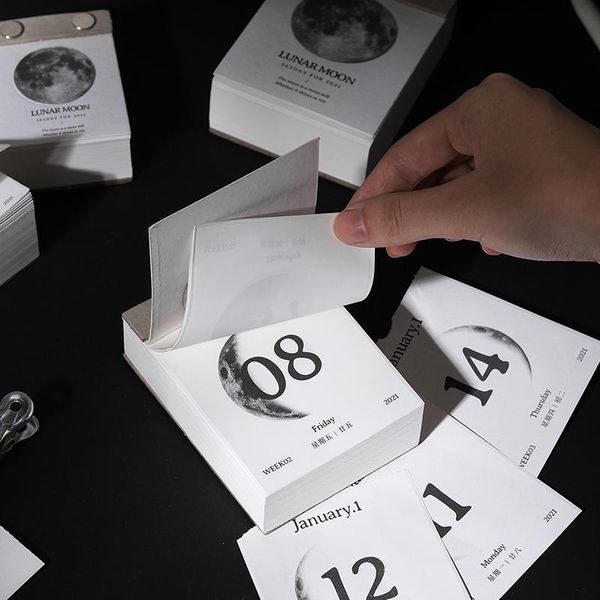 

календарь 2021 для офиса школы номер study бюро novedades 2021 patterns calendario разрываемой lunar moon календарь sqcdof bbgargden