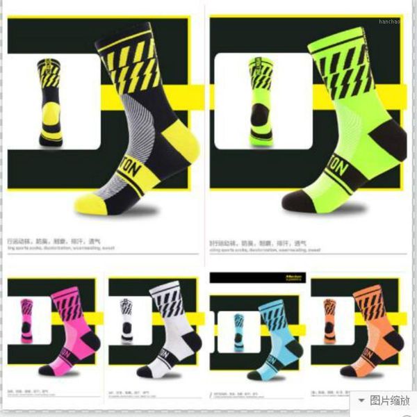 

sports socks summer men women cycling breathable sport running basketball football nylon1, Black