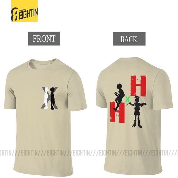 

fun hxh hunter x hunter для killua hxh аниме front back two sides коротким рукавом топы для взрослых топы спортивные толстовка с капюшоном h