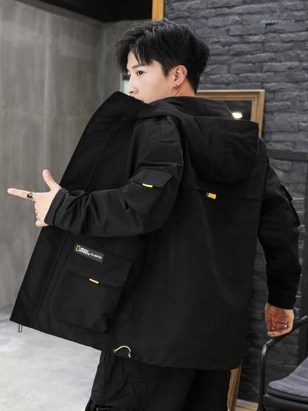 

men's jackets men's coat spring plus velvet young boys jacket wear yellow coats outdoor fashion street clothes big selling gg50jk1, Black;brown