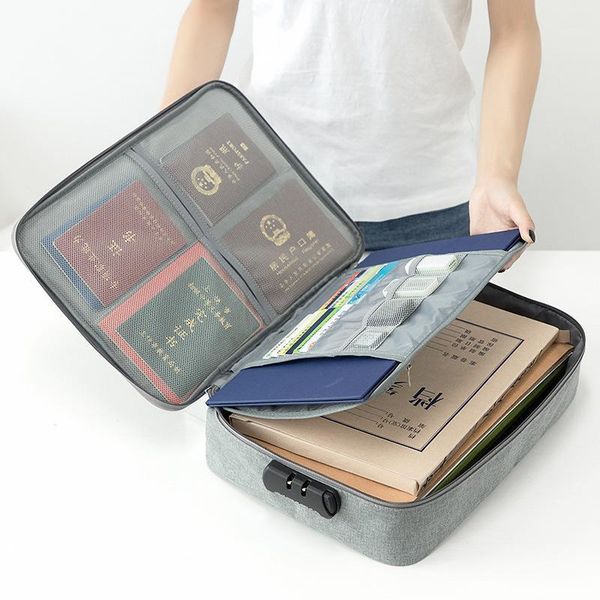 

july's dosac multifunction document storage bag real estate license organizer waterproof travel suitcase accessories1