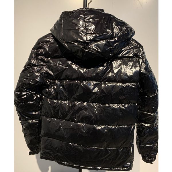 

открытый теплый mens пуховики зимние куртки пальто верхнего качества мужчины женщины зима casual мужская перо outwear держите тепло сгущатьс, Black