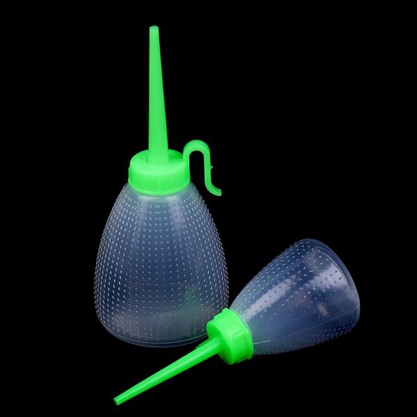 

sewing notions & tools 2pcs 60ml/180ml machine plastic oiler long mouth empty pot bottle household appliances, Black