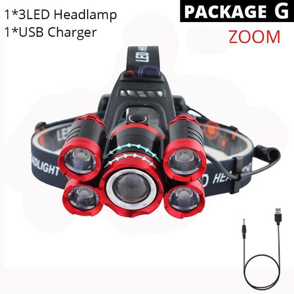 

рыбалка 218650 кемпинг фара батареи ac автомобиля usb charge фара фонарь xm t6x3 ledtorch фонарик использование led zoom 5 jlliul nana_home