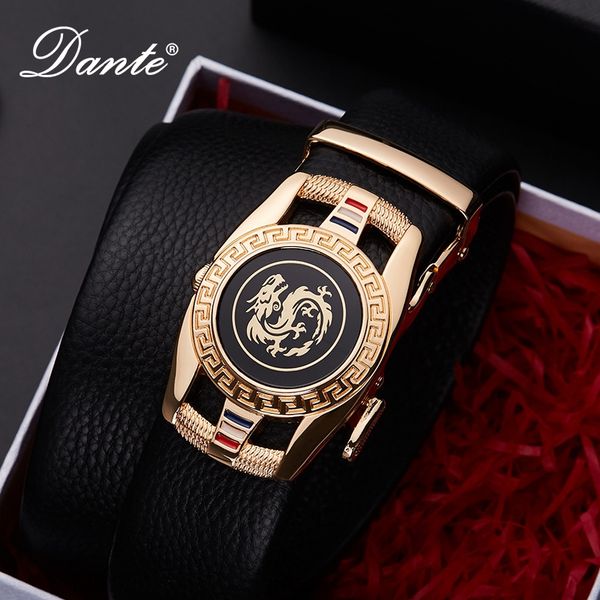 

leather men's leather automatic button button layer cowhide youth business belt men's belt cpo3j, Black;brown