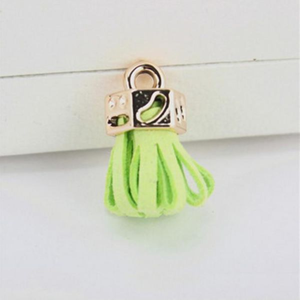 

30pcs mini suede imitation leather flower tassels fringe diy craft decor supplies earrings necklaces jewelry makes accessories h jllrjt