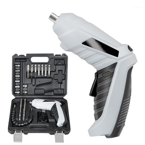 

3.6v charging mode cordless screwdriver electric drill hole electrical screwdriver hand driver wrench power tools battery usb1