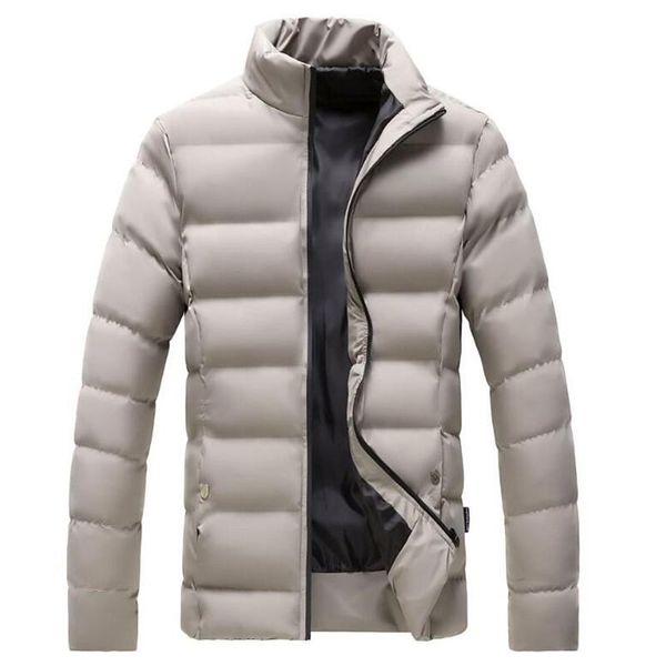 

new products in 2020 men's winter warm coat parker detachable casual cotton jacket men's warm clothes, Black