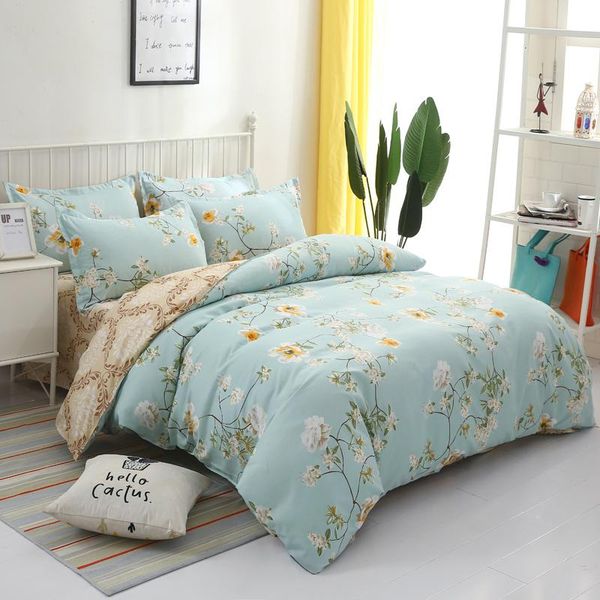 

bedding sets 3/4pcs cotton black and white with duvet cover bed sheet pillowcase cute stripe linen king  full twin size