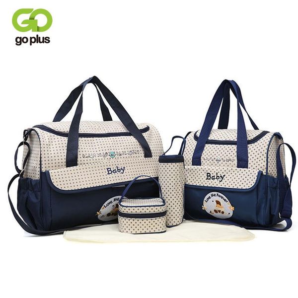 

goplus baby diaper bags set for mom women travel handbag waterproof nappy bag