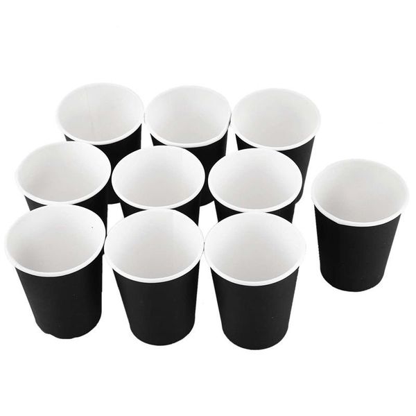 

for wedding cups 10pcs home party cups tableware drinking new black zsgl#