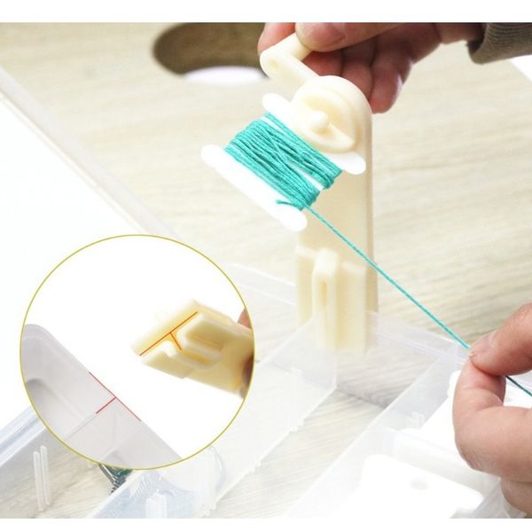 

bobbin winder plastic stitching yarn bobbins cross stitch spool weave winder embroidery thread organizer holder sewing tools h wmtmhj