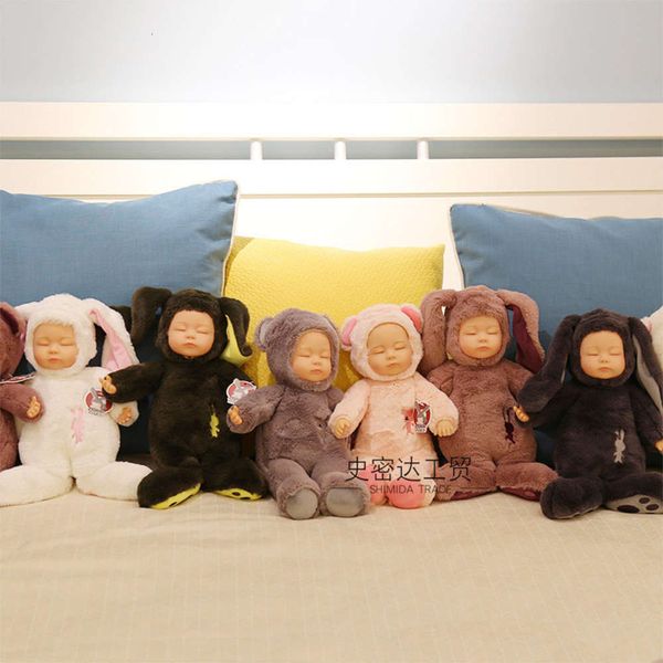 

plush big sping baby simulation comfort doll