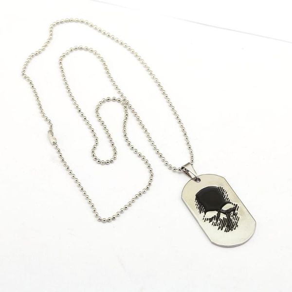 

pendant necklaces tom clancy ghost recon wildlands game peripherals dog tag, Silver