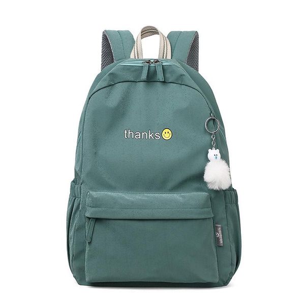 

backpack oxford large for college school bag teen green bookbags soft new women lightweight student schoolbag teenagers girls drbij