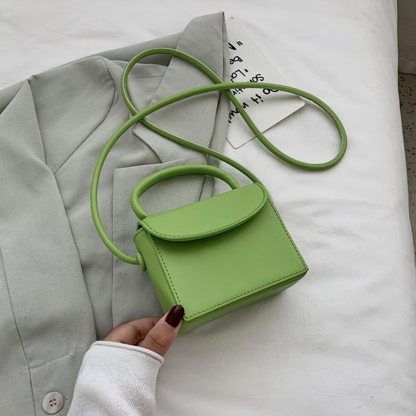

мини-корейская мода сумка для женщин 2020 нового мессенджера crossbody щиток сумка женского малого ins горячие chic box женских сумки